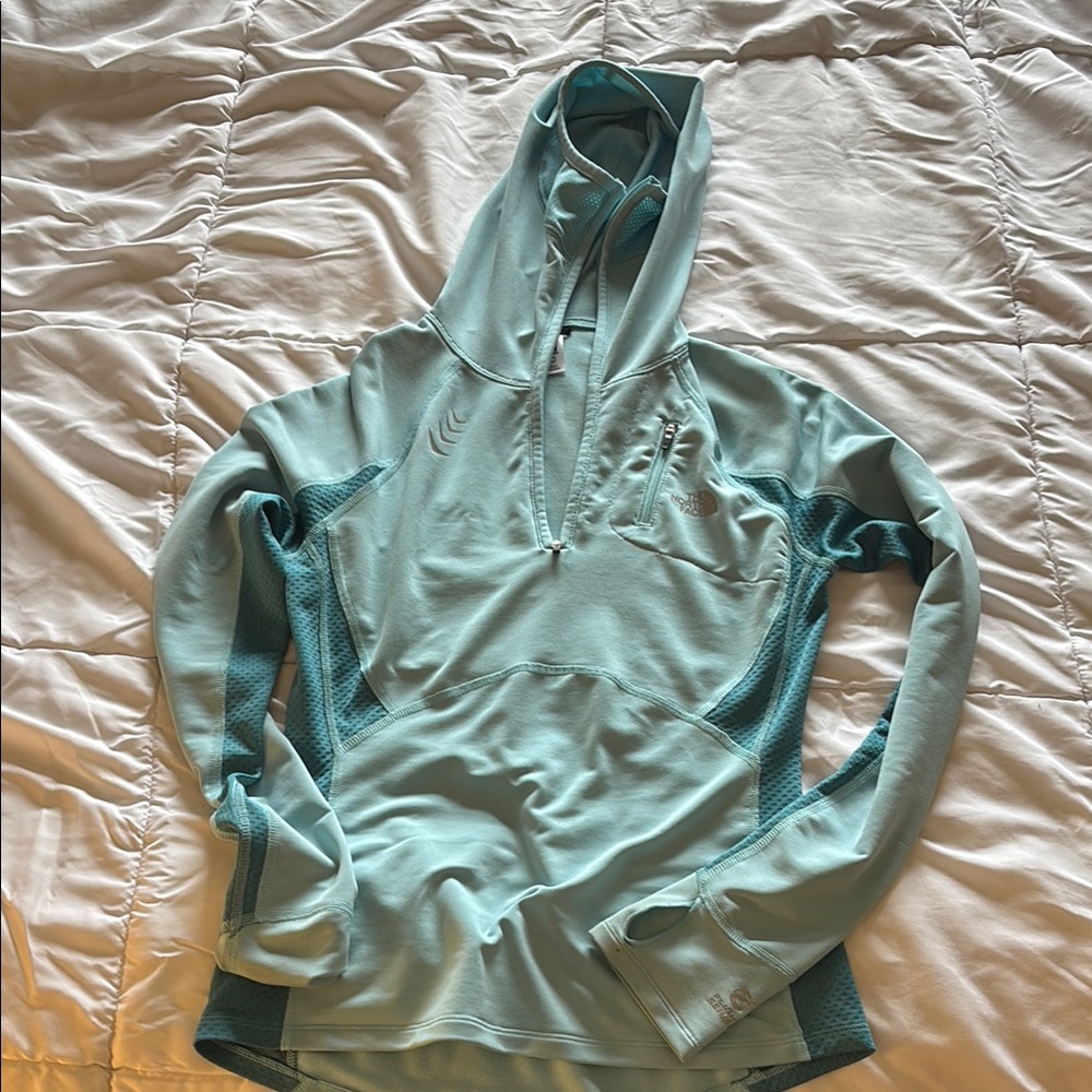 The North Face Light Blue Hoodie